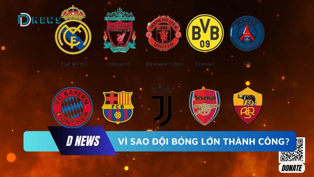 Logo những đội bóng lớn