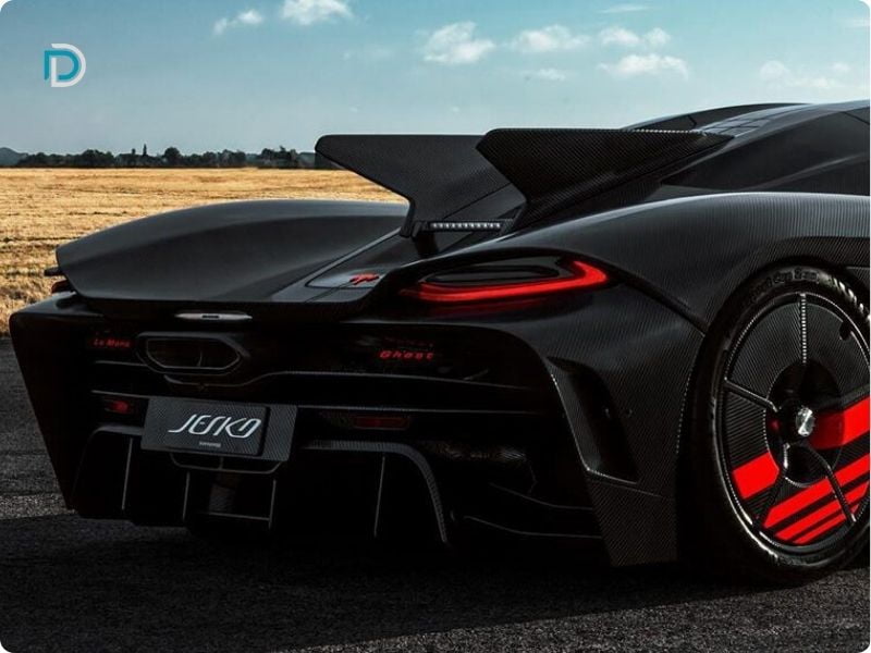 Đuôi xe Koenigsegg Jesko Absolut