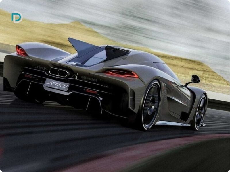 Siêu xe Koenigsegg Jesko Absolut tăng tốc