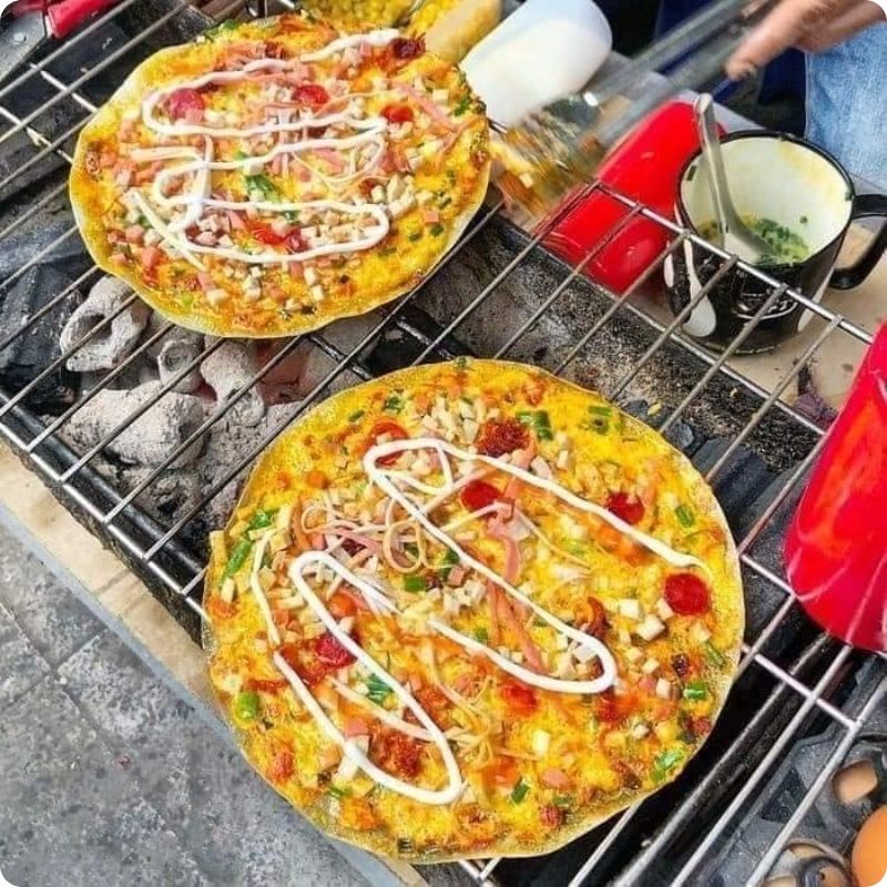 Bánh Tráng Nướng Nha Trang Vỉa Hè