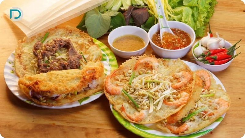 Bánh Xèo Cô Mận ở Nghệ An
