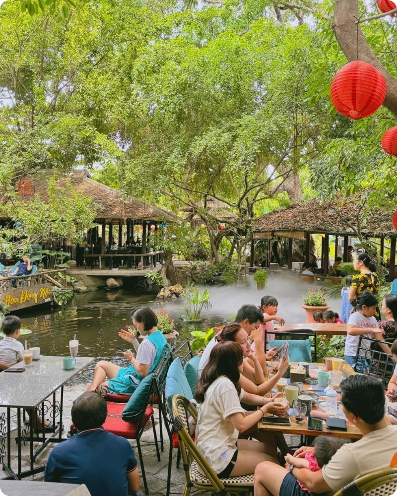 Quán Cafe Hoa Đồng Nội