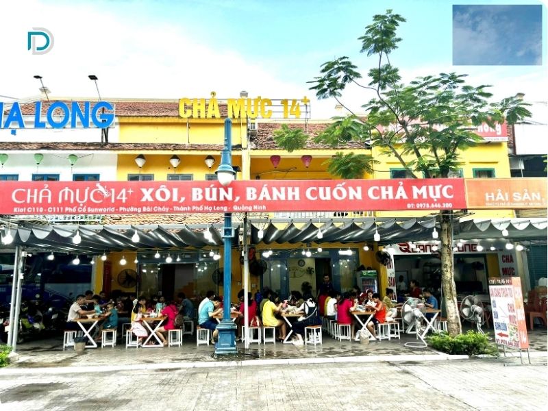 Quán Chả Mực 14+ ở Quảng Ninh