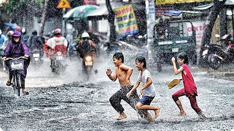 Mùa mưa ở Sài Gòn