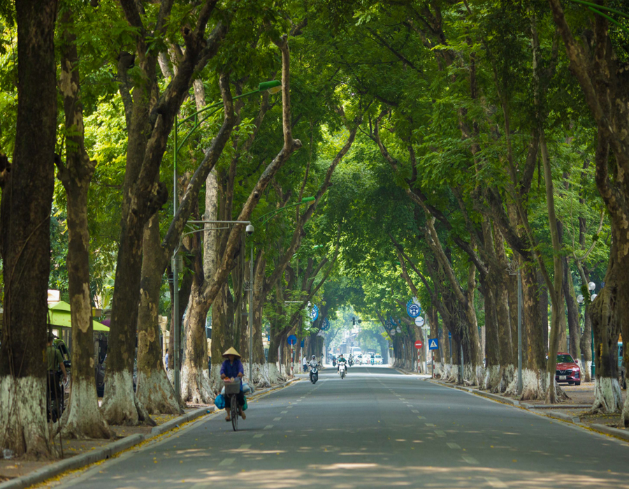 Đường Phan Đình Phùng ở Hà Nội